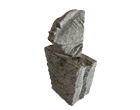 KV034<br>
Untitled - LII<br>
Granite <br>          
5 x 4 x 7 inches<br>
Available